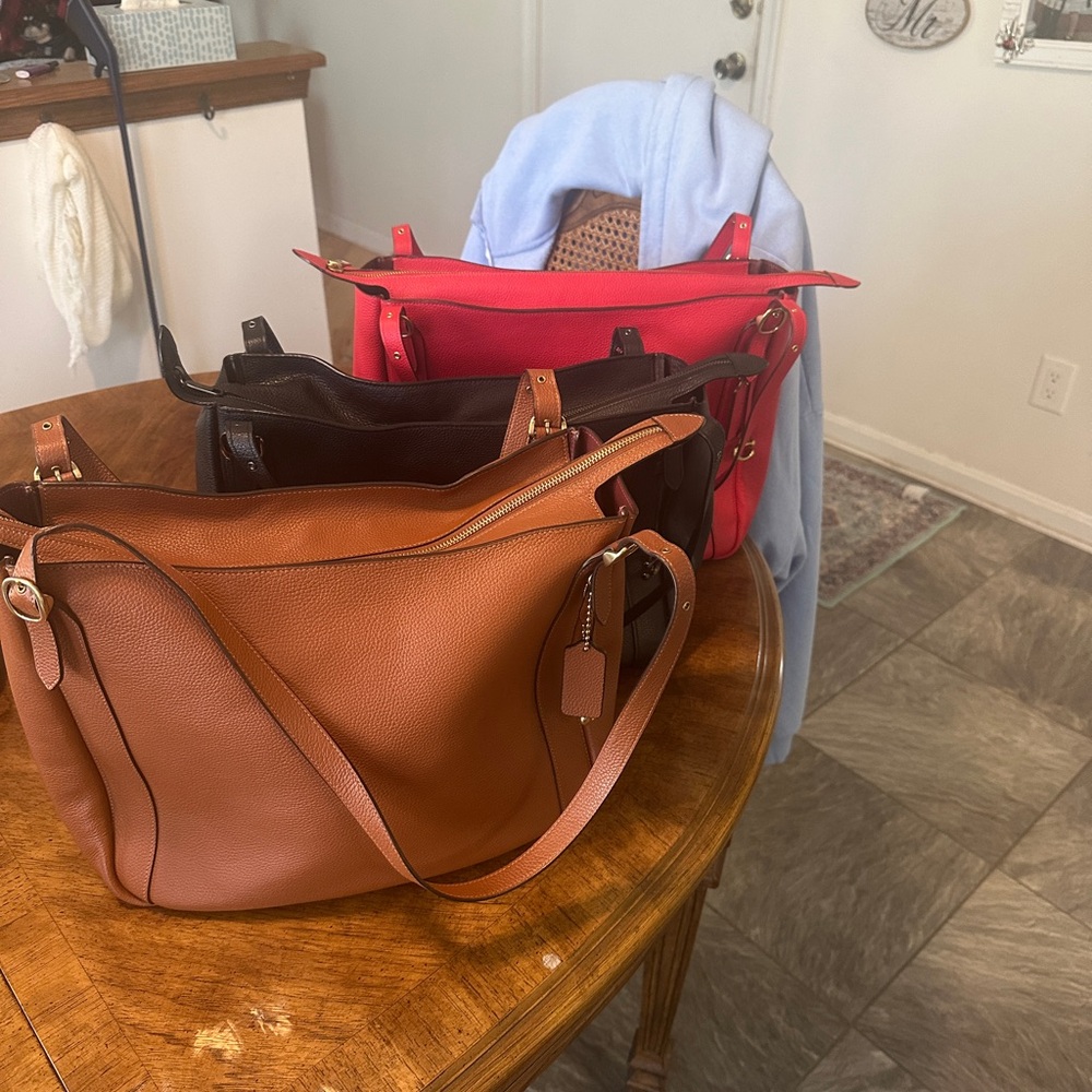 Coach Alana Saddle Brown Tote - Picture 14 of 14
